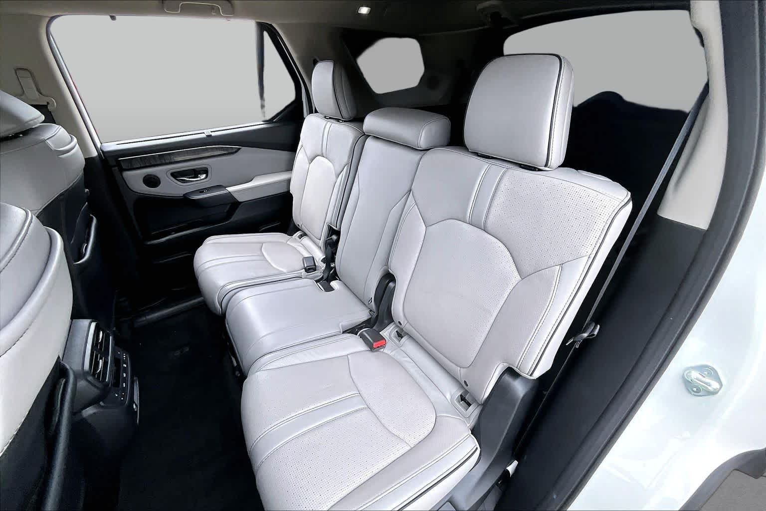 2023 Honda Pilot Elite Platinum White Pearl at AutoNation Chrysler Jeep Dodge Ram Spring