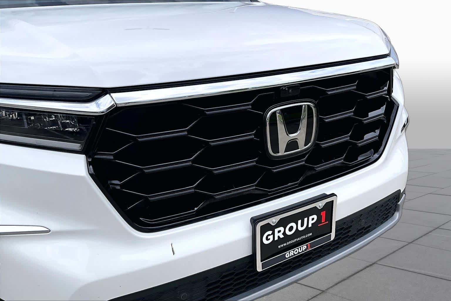 2023 Honda Pilot Elite Platinum White Pearl at AutoNation Chrysler Jeep Dodge Ram Spring