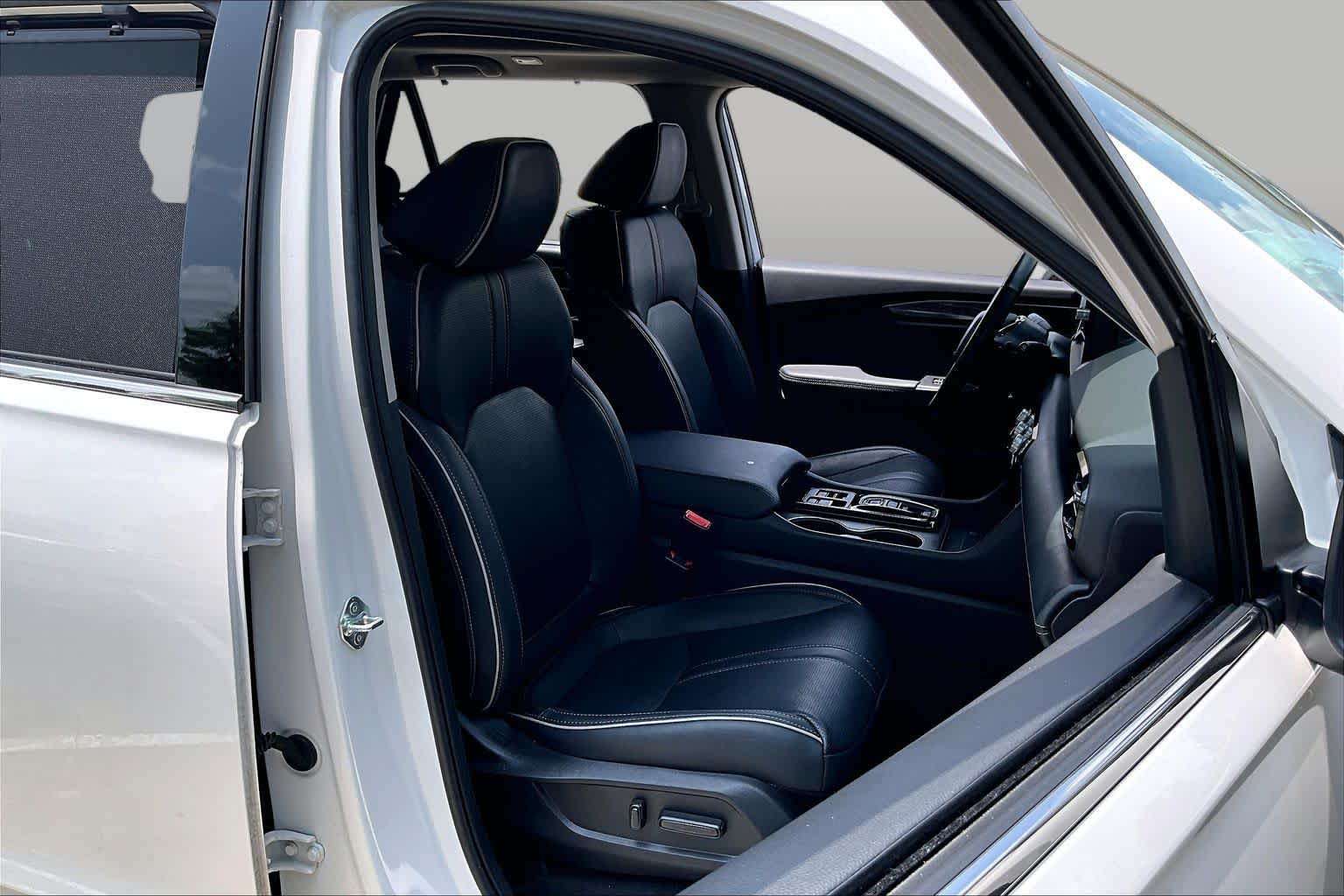 2023 Honda Pilot Elite Platinum White Pearl at AutoNation Chrysler Jeep Dodge Ram Spring