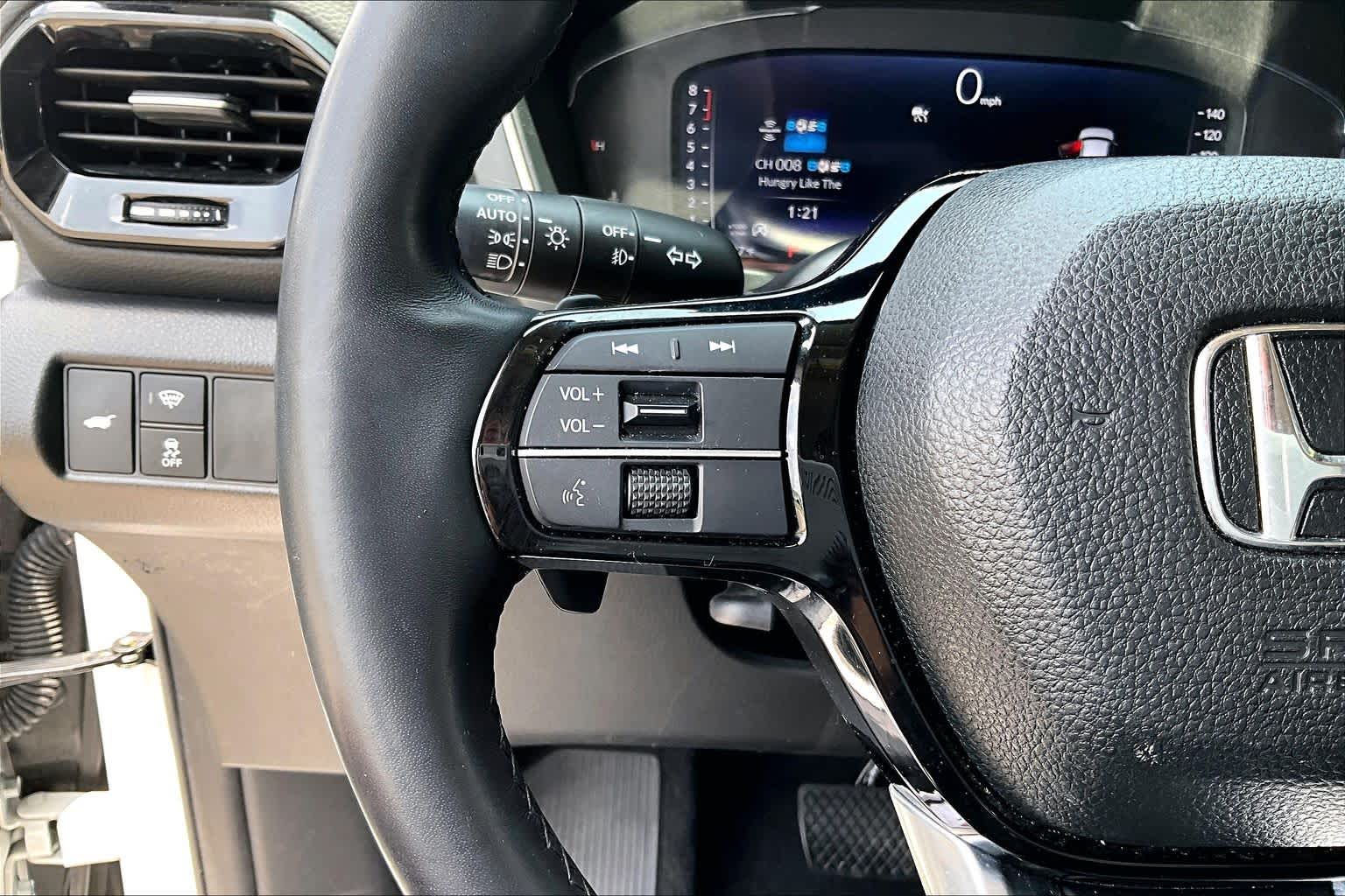 2023 Honda Pilot Elite Platinum White Pearl at AutoNation Chrysler Jeep Dodge Ram Spring