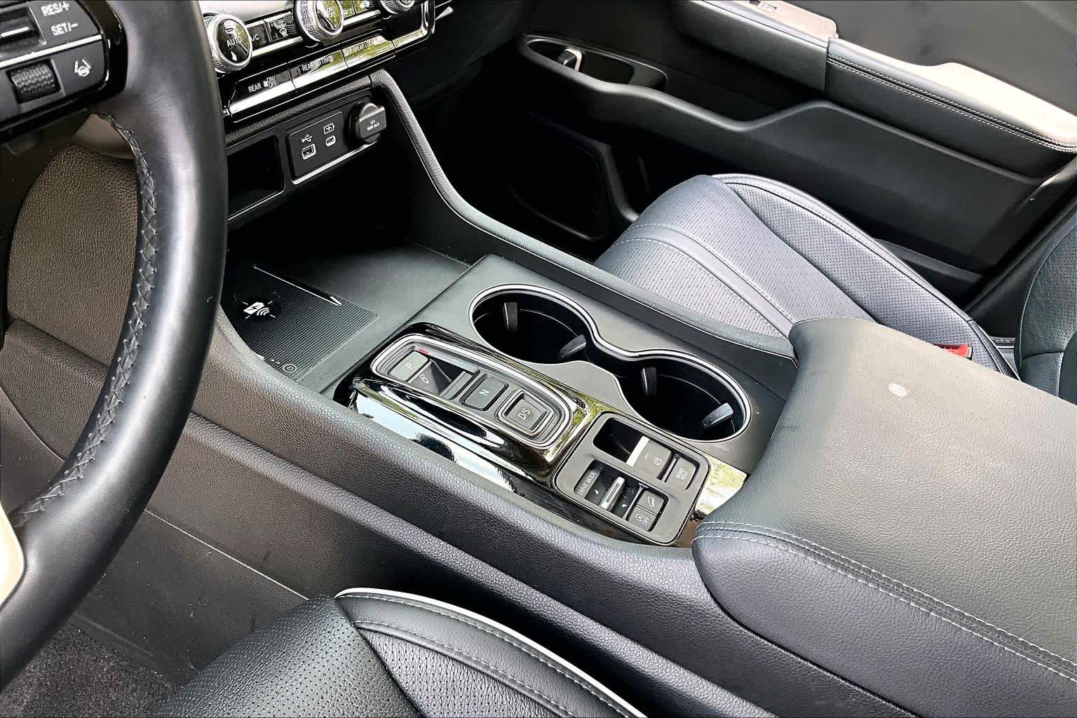 2023 Honda Pilot Elite Platinum White Pearl at AutoNation Chrysler Jeep Dodge Ram Spring