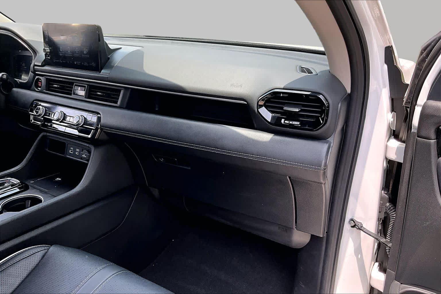 2023 Honda Pilot Elite Platinum White Pearl at AutoNation Chrysler Jeep Dodge Ram Spring