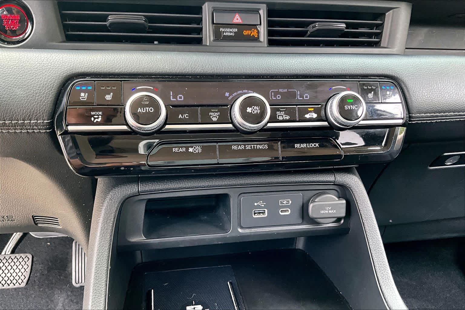 2023 Honda Pilot Elite Platinum White Pearl at AutoNation Chrysler Jeep Dodge Ram Spring