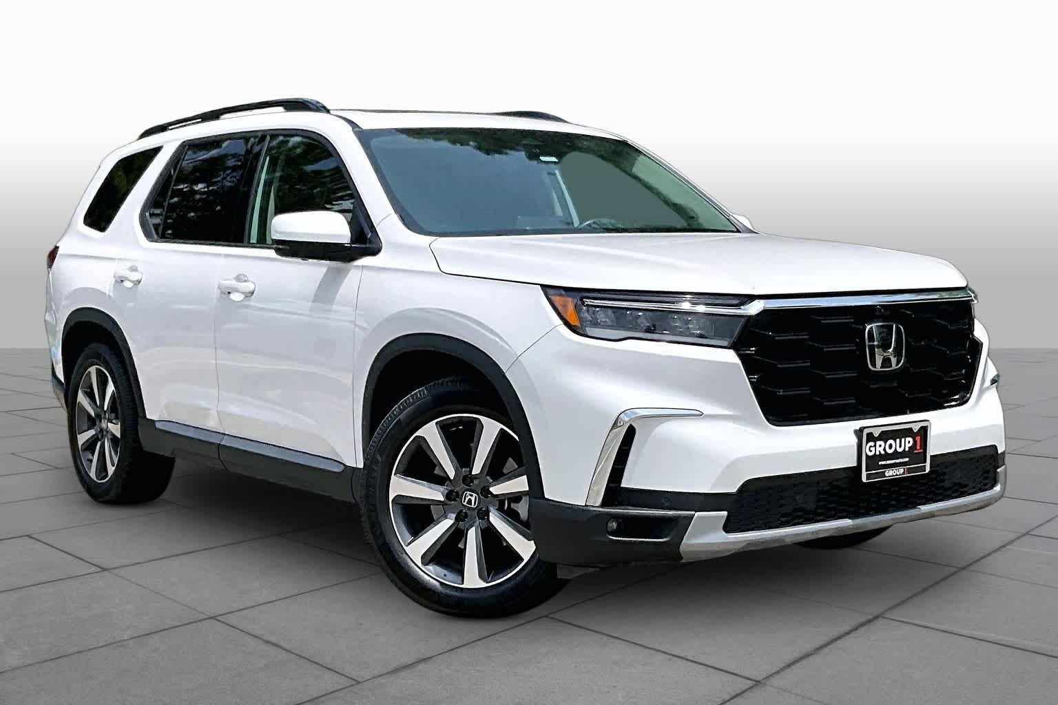 2023 Honda Pilot Elite Platinum White Pearl at AutoNation Chrysler Jeep Dodge Ram Spring