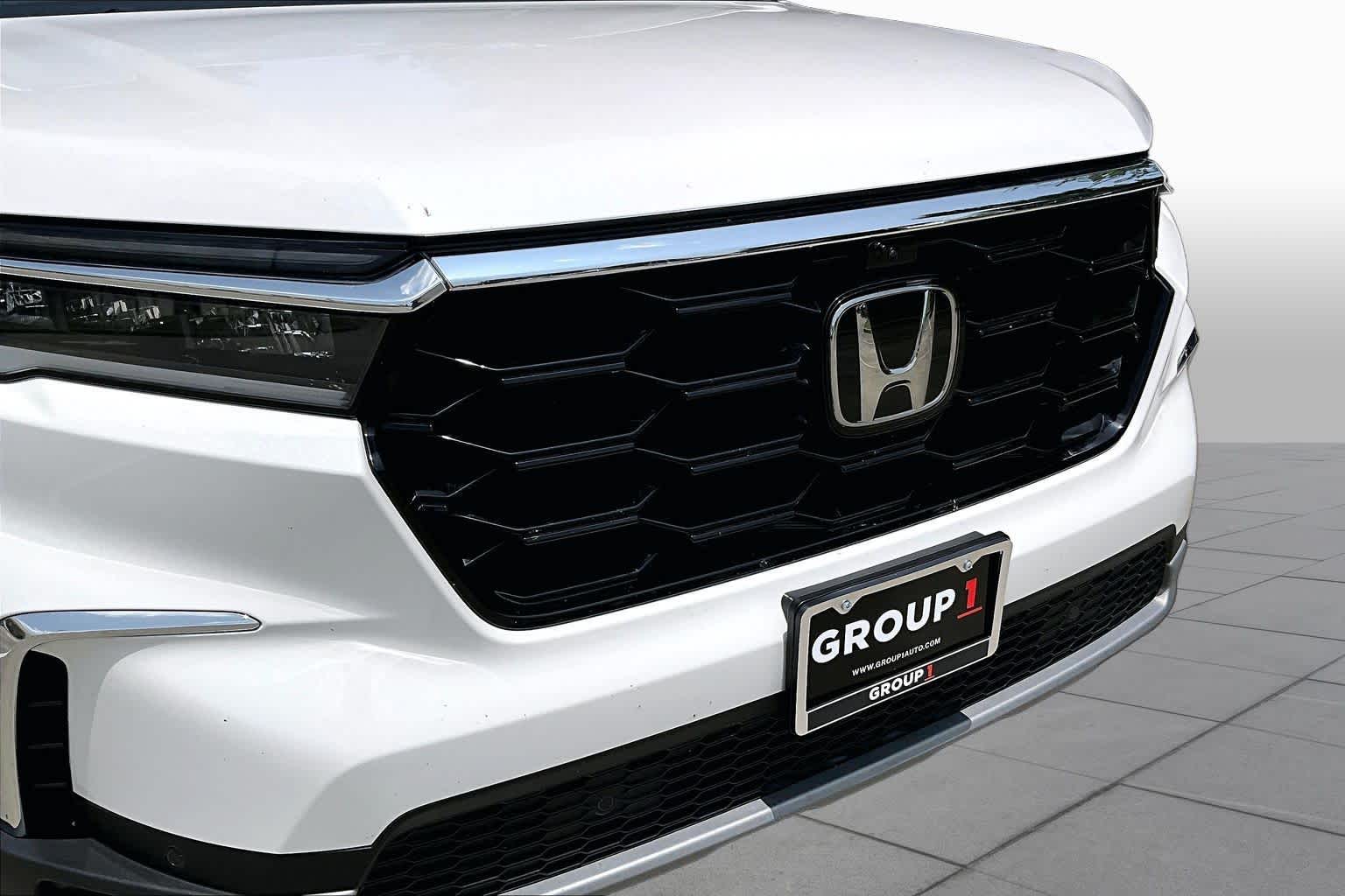 2023 Honda Pilot Elite Platinum White Pearl at AutoNation Chrysler Jeep Dodge Ram Spring