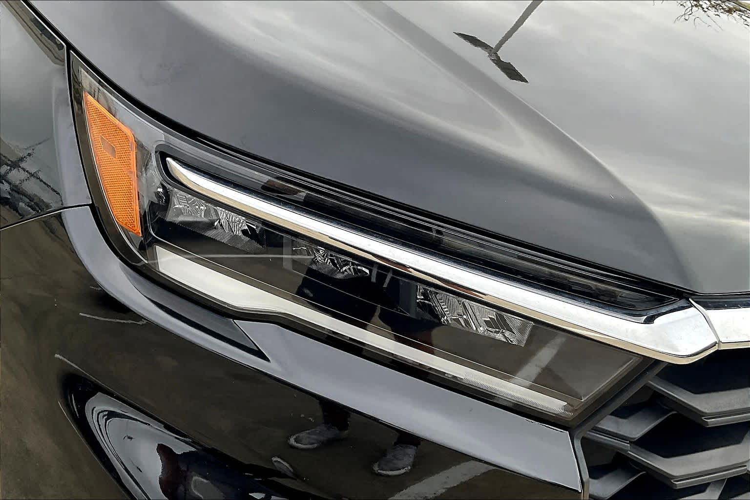 2023 Honda Pilot EX-L 8 Passenger Crystal Black Pearl at AutoNation USA Houston