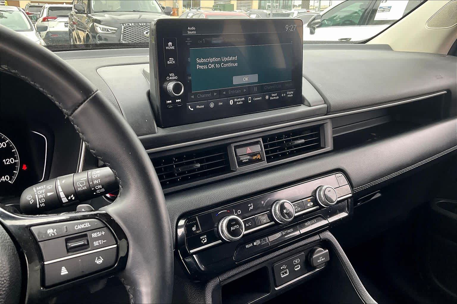 2023 Honda Pilot EX-L 8 Passenger Crystal Black Pearl at AutoNation USA Houston