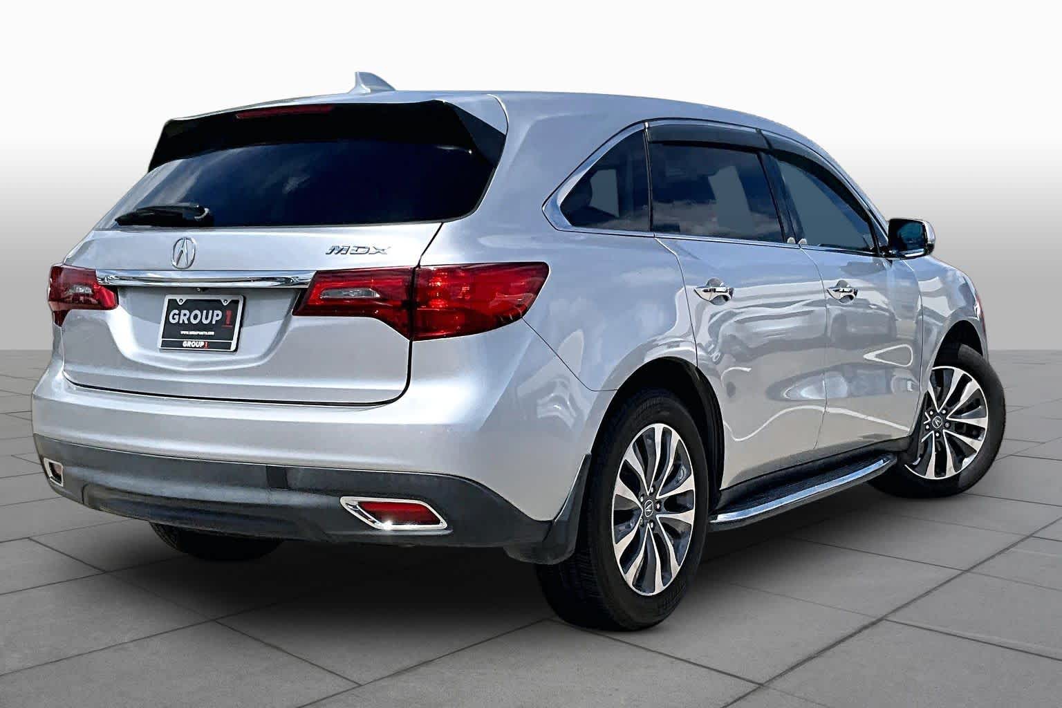 2015 Acura MDX Tech Pkg Silver Moon at Mac Haik Ford