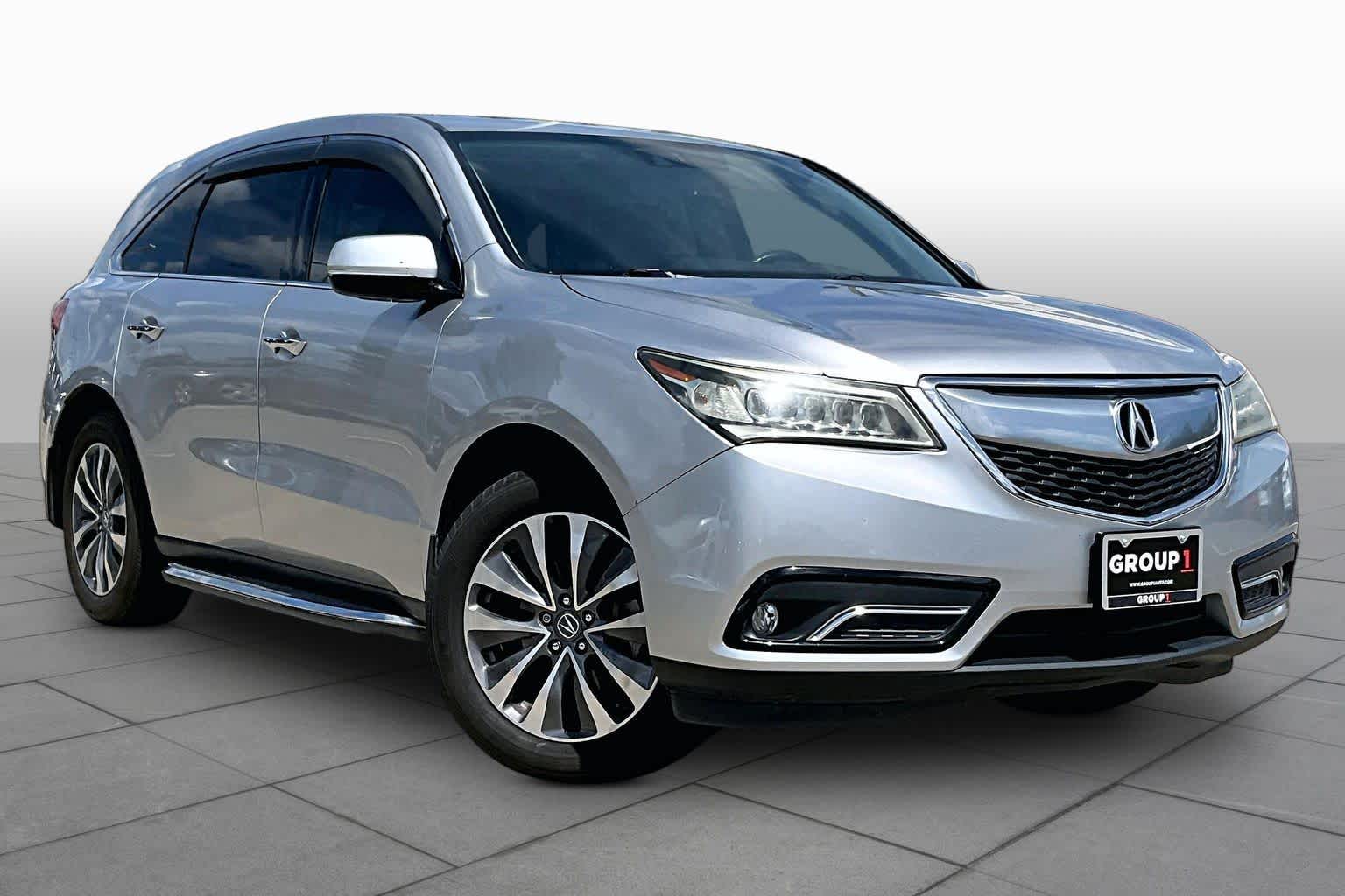 2015 Acura MDX Tech Pkg Silver Moon at Mac Haik Ford