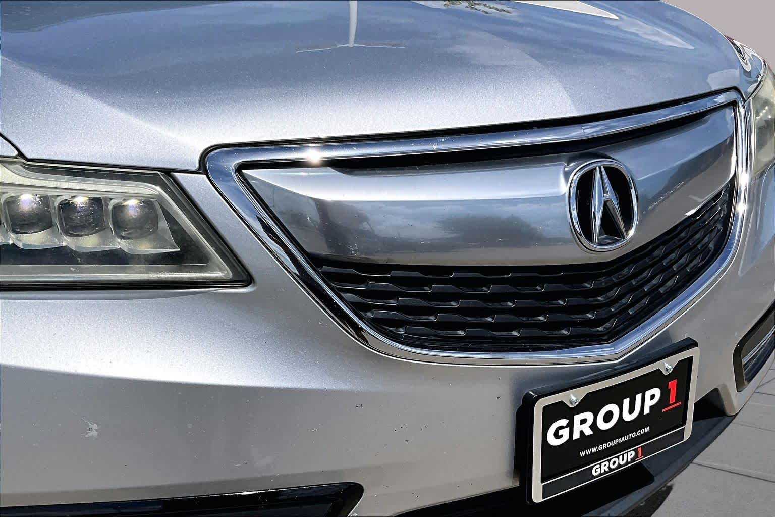 2015 Acura MDX Tech Pkg Silver Moon at Mac Haik Ford