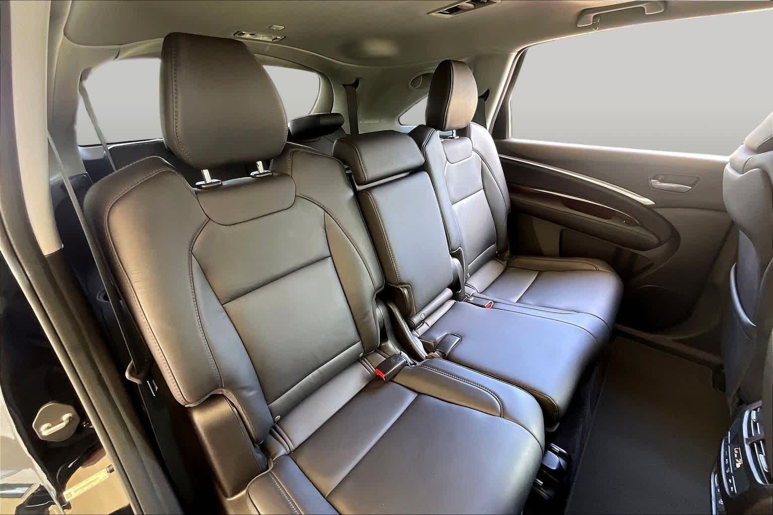 2017 Acura MDX w/Technology Pkg Crystal Black Pearl at Lone Star Chevrolet