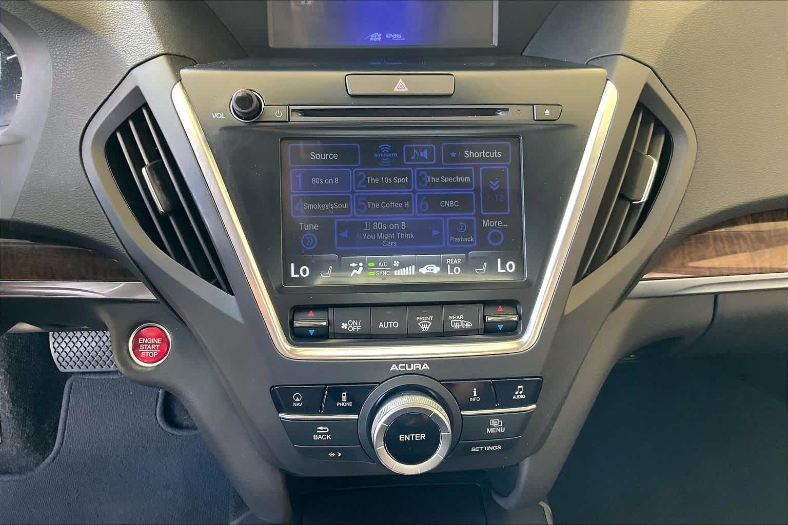 2017 Acura MDX w/Technology Pkg Crystal Black Pearl at Lone Star Chevrolet