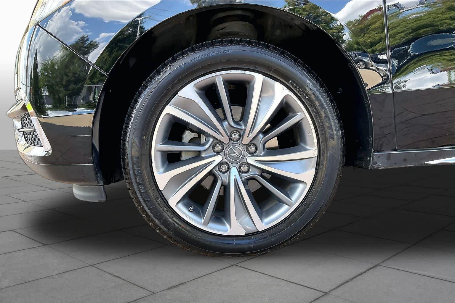 2017 Acura MDX w/Technology Pkg Crystal Black Pearl at Lone Star Chevrolet