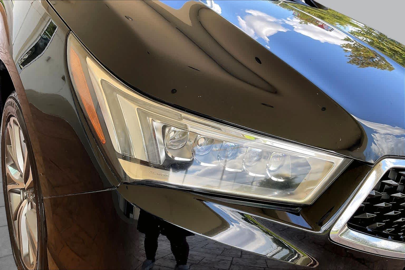 2017 Acura MDX w/Technology Pkg Crystal Black Pearl at Lone Star Chevrolet