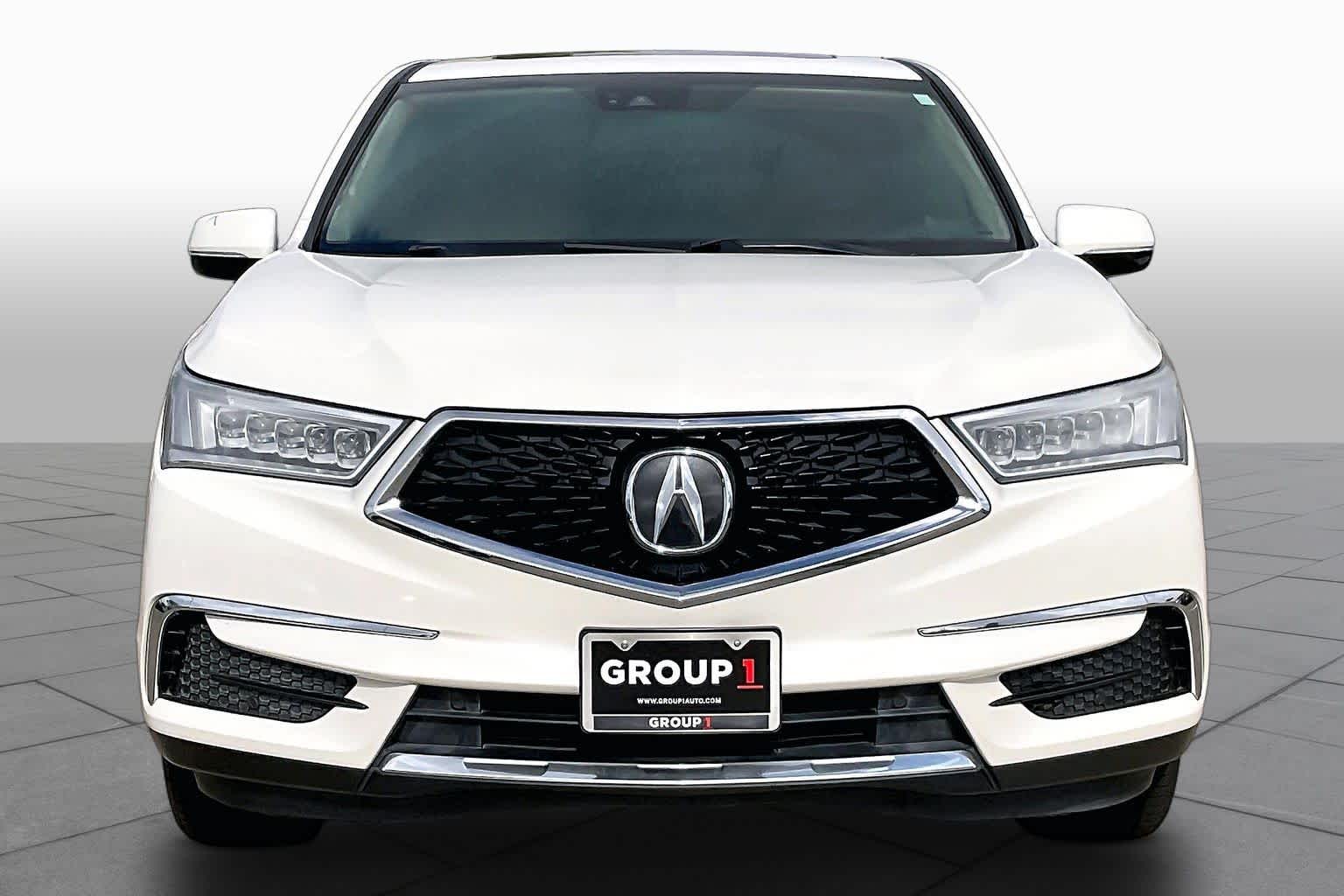 2017 Acura MDX w/Technology Pkg White Diamond Pearl at AutoNation USA Katy