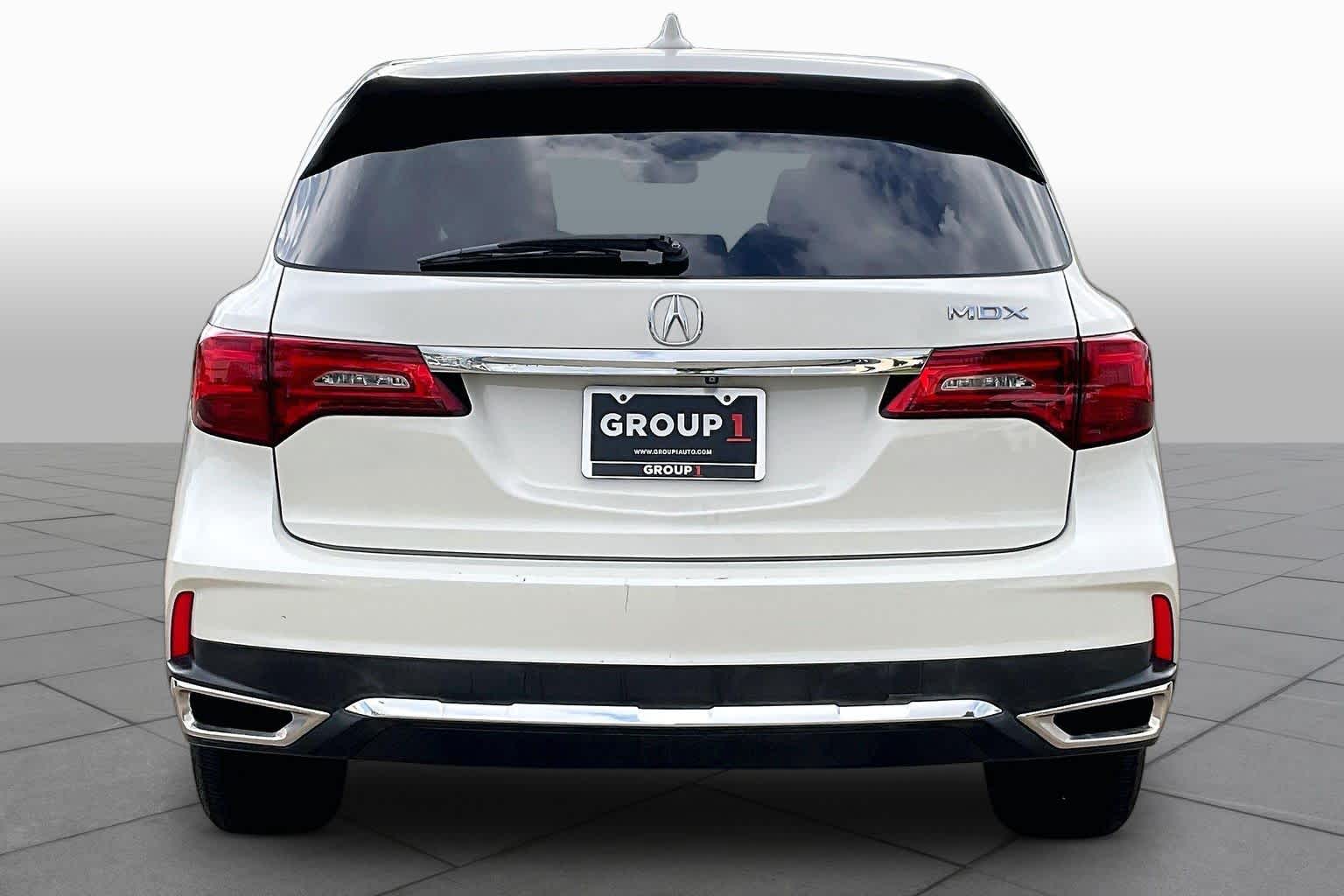 2017 Acura MDX w/Technology Pkg White Diamond Pearl at AutoNation USA Katy