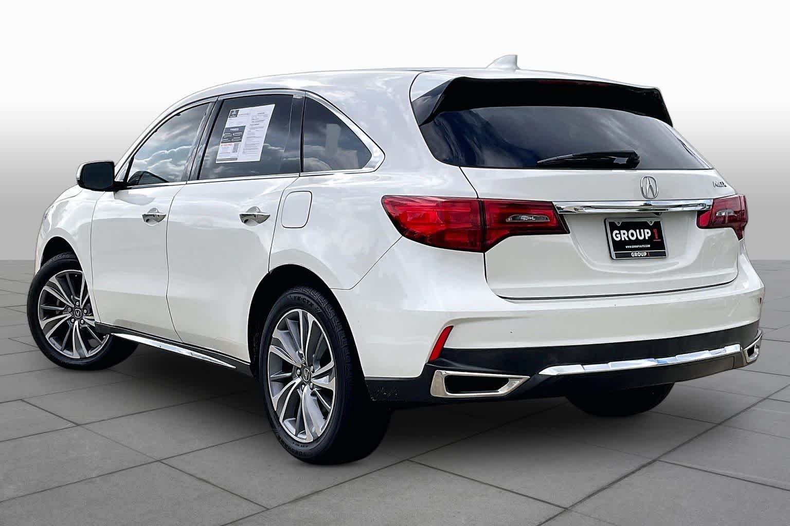 2017 Acura MDX w/Technology Pkg White Diamond Pearl at AutoNation USA Katy