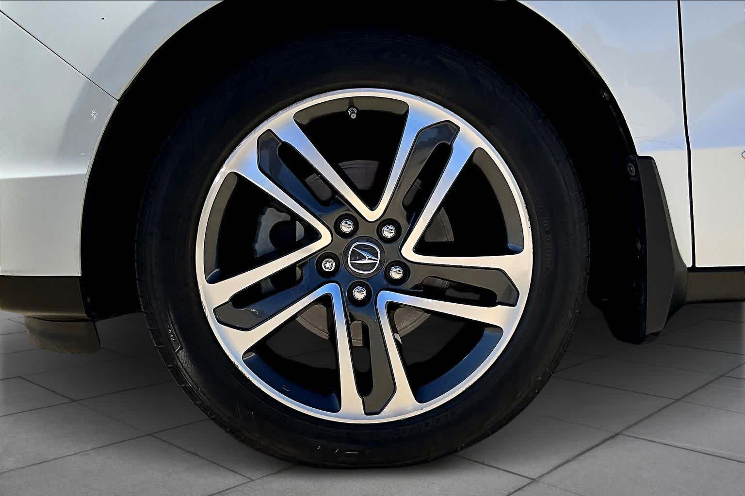 2017 Acura MDX w/Advance Pkg White Diamond Pearl at Sterling McCall Acura