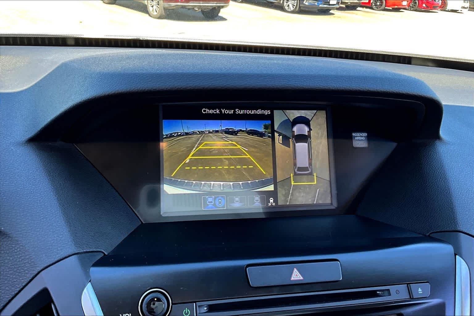 2017 Acura MDX w/Advance Pkg White Diamond Pearl at Sterling McCall Acura