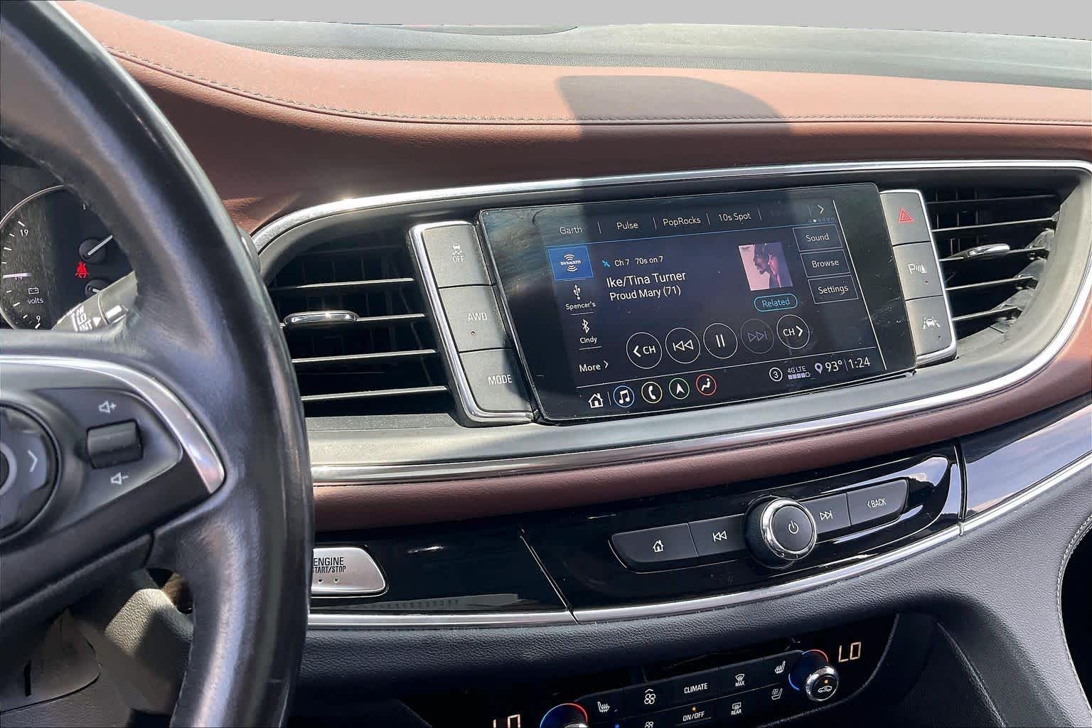 2021 Buick Enclave Avenir White Frost Tricoat at AutoNation USA Houston
