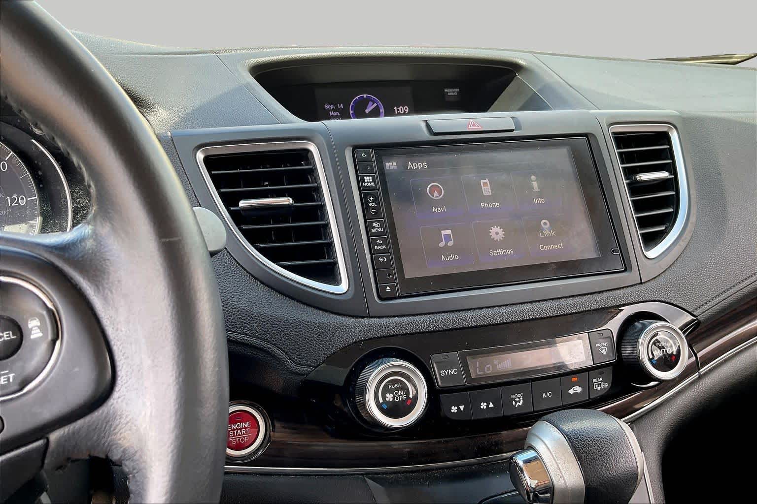 2015 Honda CR-V Touring Basque Red Pearl II at Lexus Southwest Houston