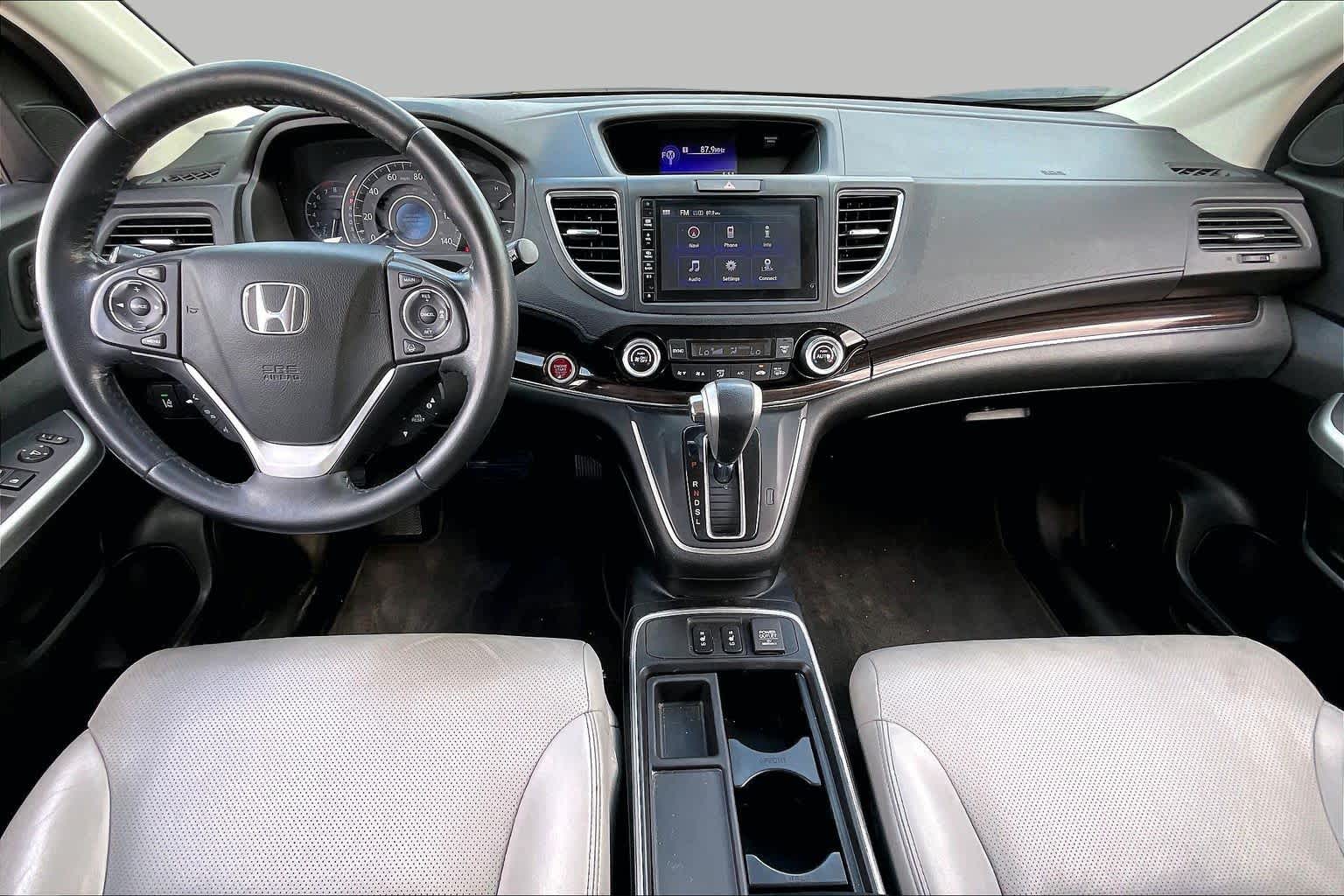 2015 Honda CR-V Touring Basque Red Pearl II at Lexus Southwest Houston