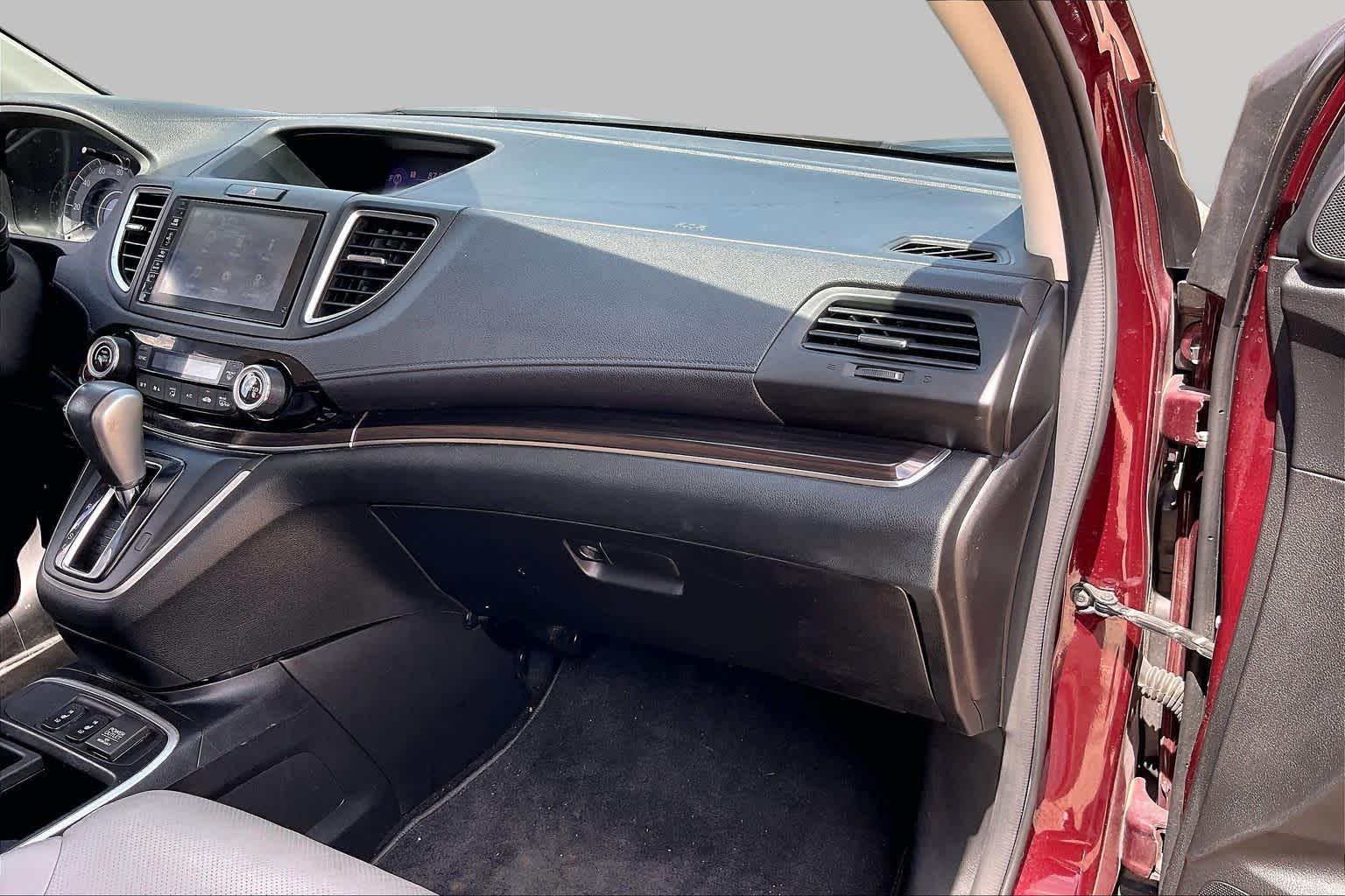 2015 Honda CR-V Touring Basque Red Pearl II at Lexus Southwest Houston