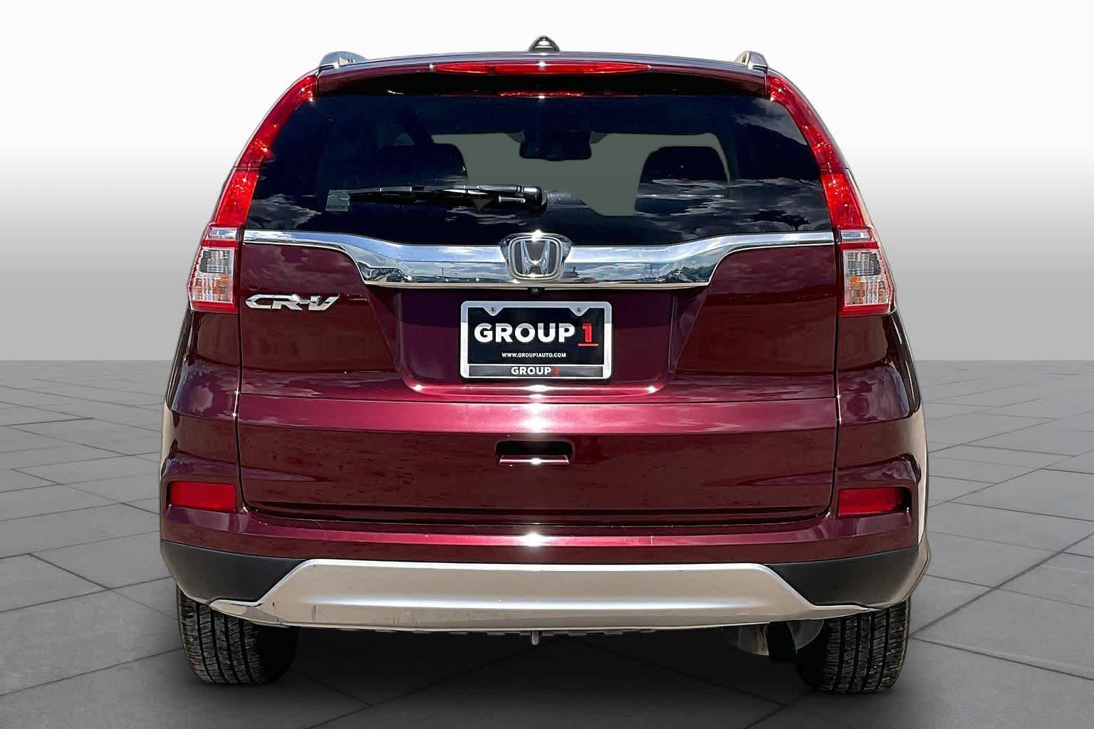 2015 Honda CR-V Touring Basque Red Pearl II at Lexus Southwest Houston