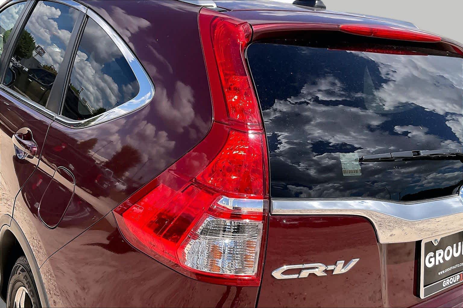 2015 Honda CR-V Touring Basque Red Pearl II at Lexus Southwest Houston
