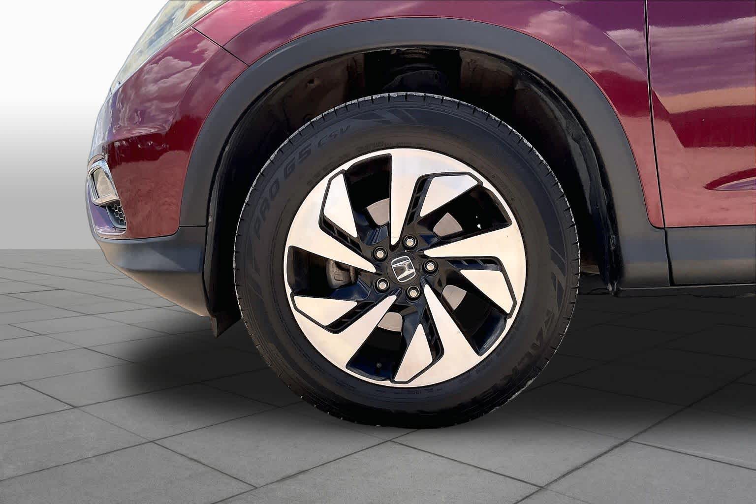 2015 Honda CR-V Touring Basque Red Pearl II at Lexus Southwest Houston
