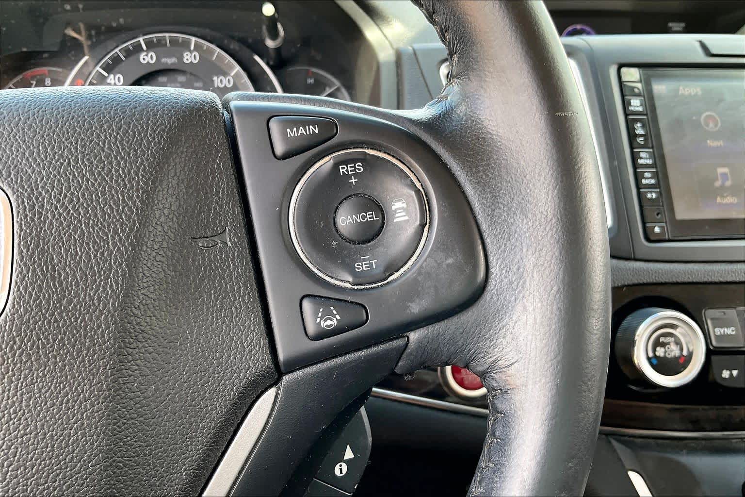 2015 Honda CR-V Touring Basque Red Pearl II at Lexus Southwest Houston