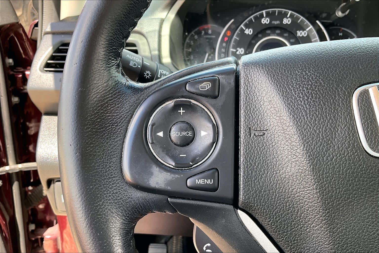 2015 Honda CR-V Touring Basque Red Pearl II at Lexus Southwest Houston