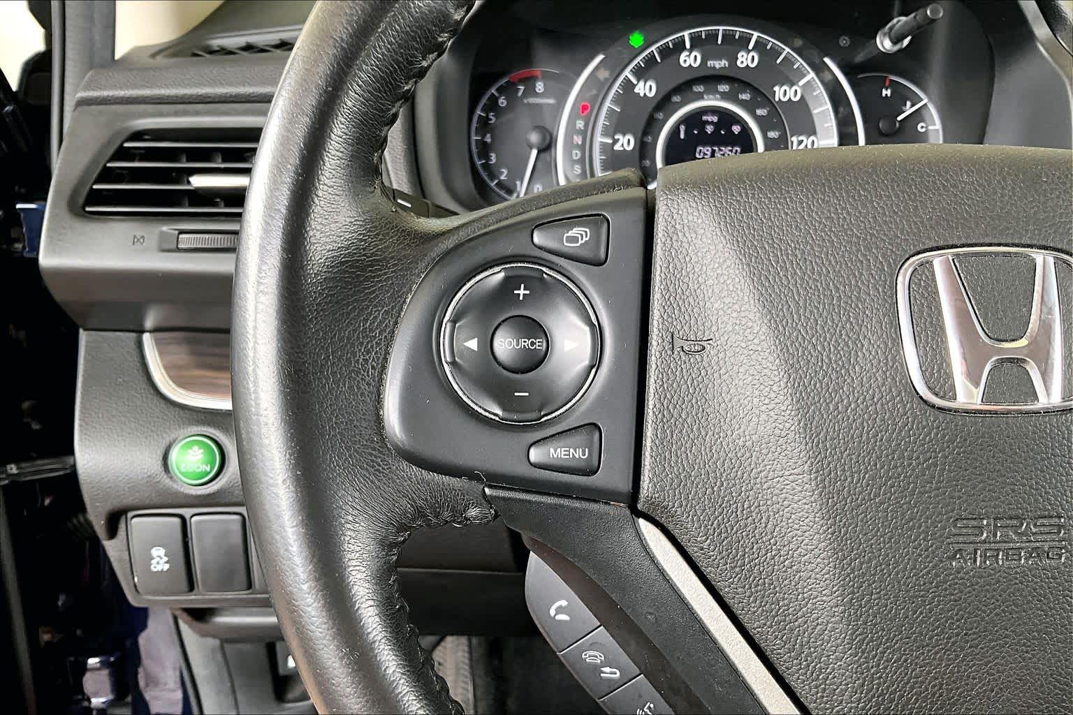 2016 Honda CR-V EX-L Obsidian Blue Pearl at Auto Boutique Texas