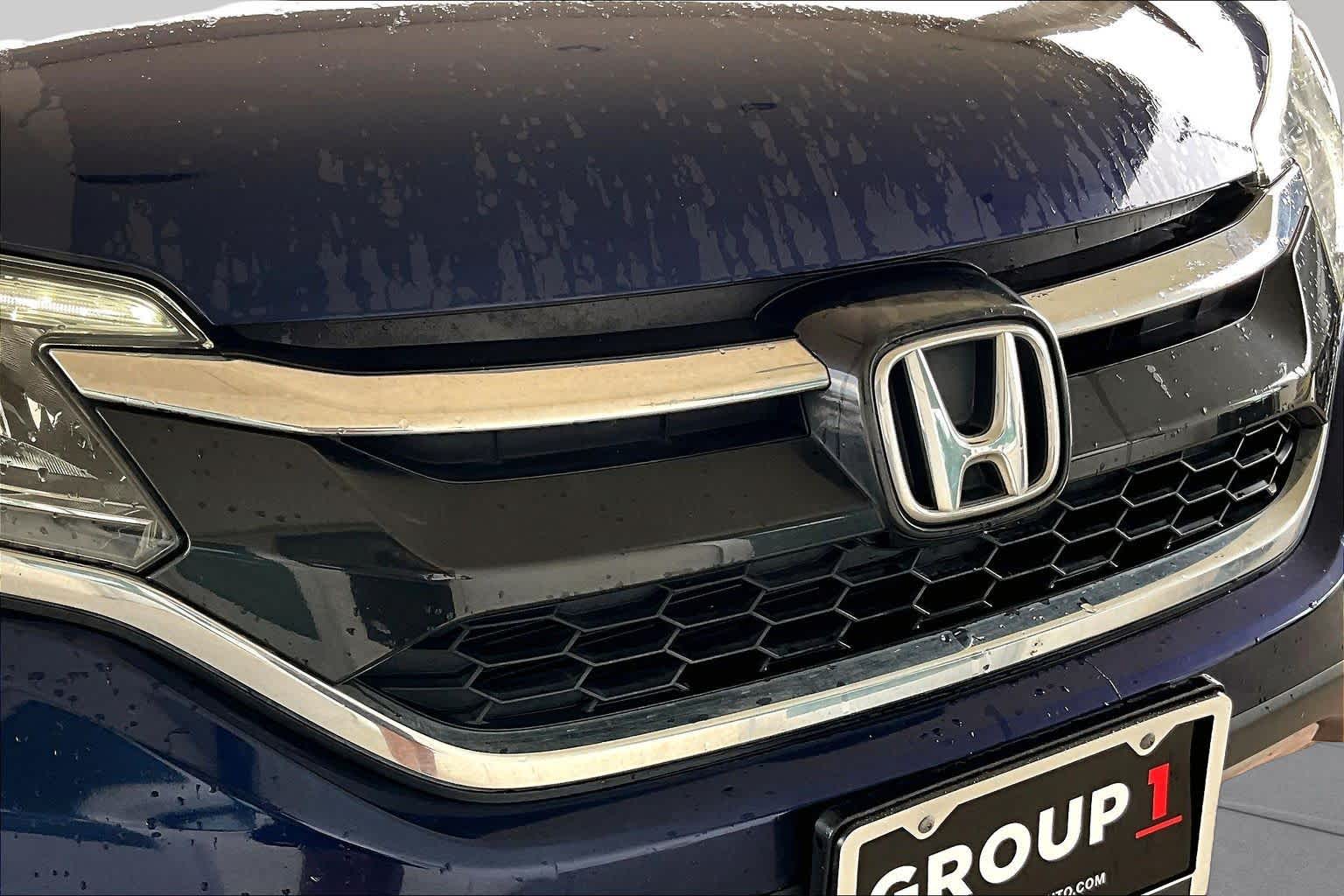 2016 Honda CR-V EX-L Obsidian Blue Pearl at Auto Boutique Texas