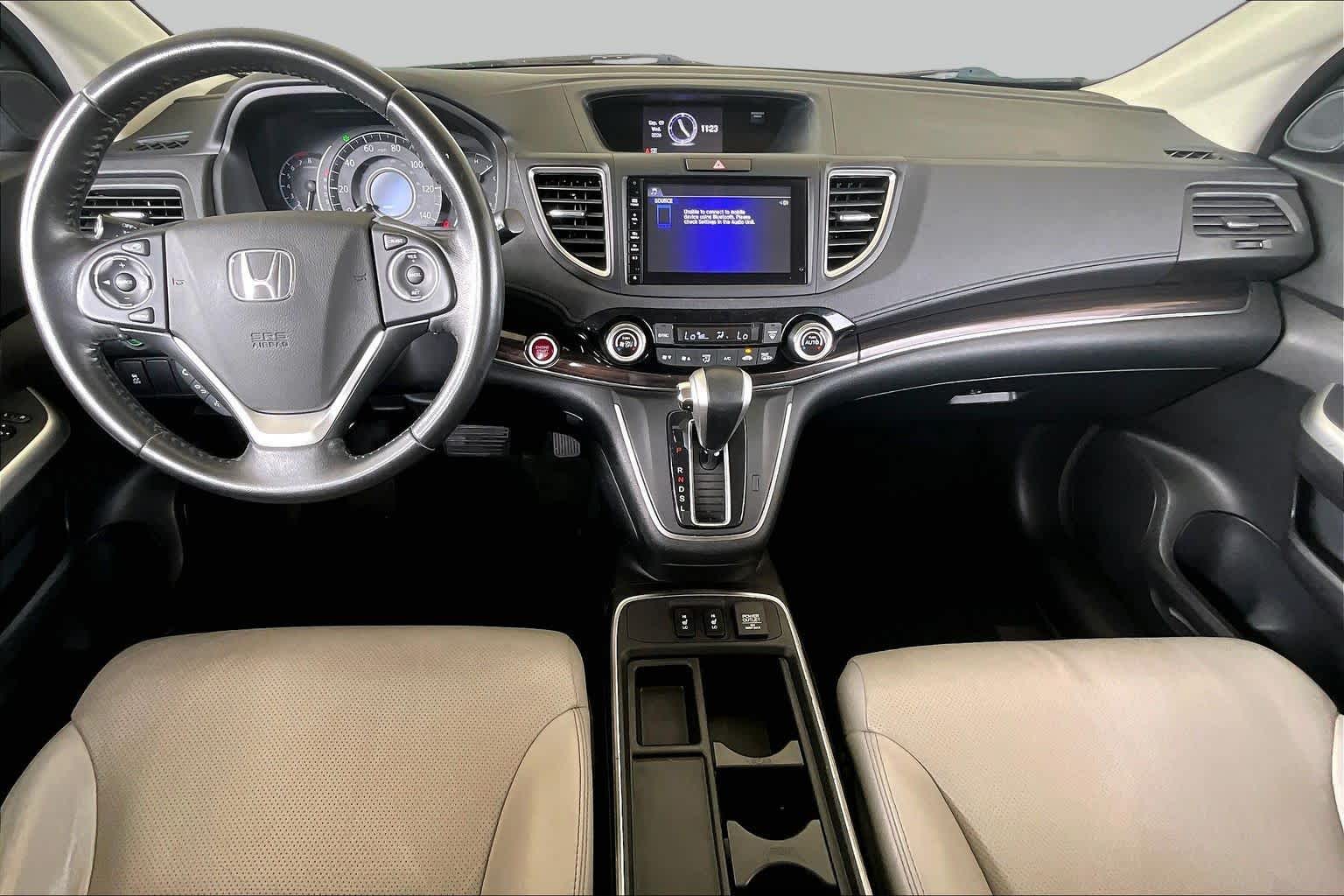2016 Honda CR-V EX-L Obsidian Blue Pearl at Auto Boutique Texas