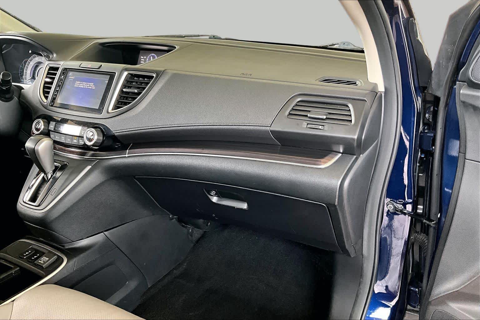 2016 Honda CR-V EX-L Obsidian Blue Pearl at Auto Boutique Texas