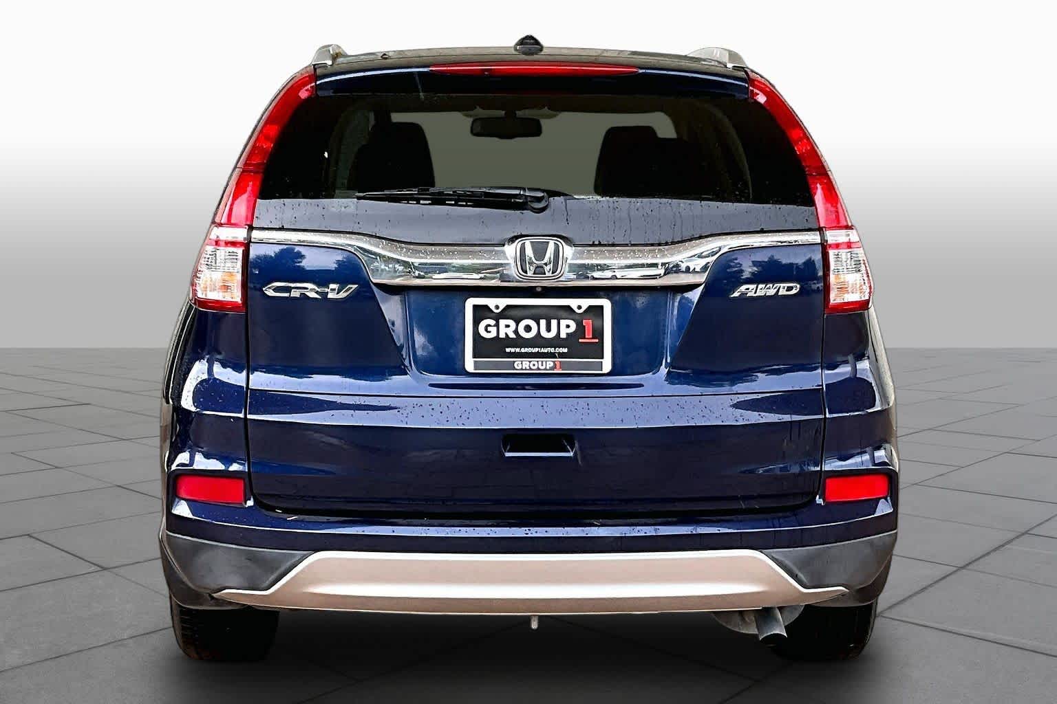 2016 Honda CR-V EX-L Obsidian Blue Pearl at Auto Boutique Texas