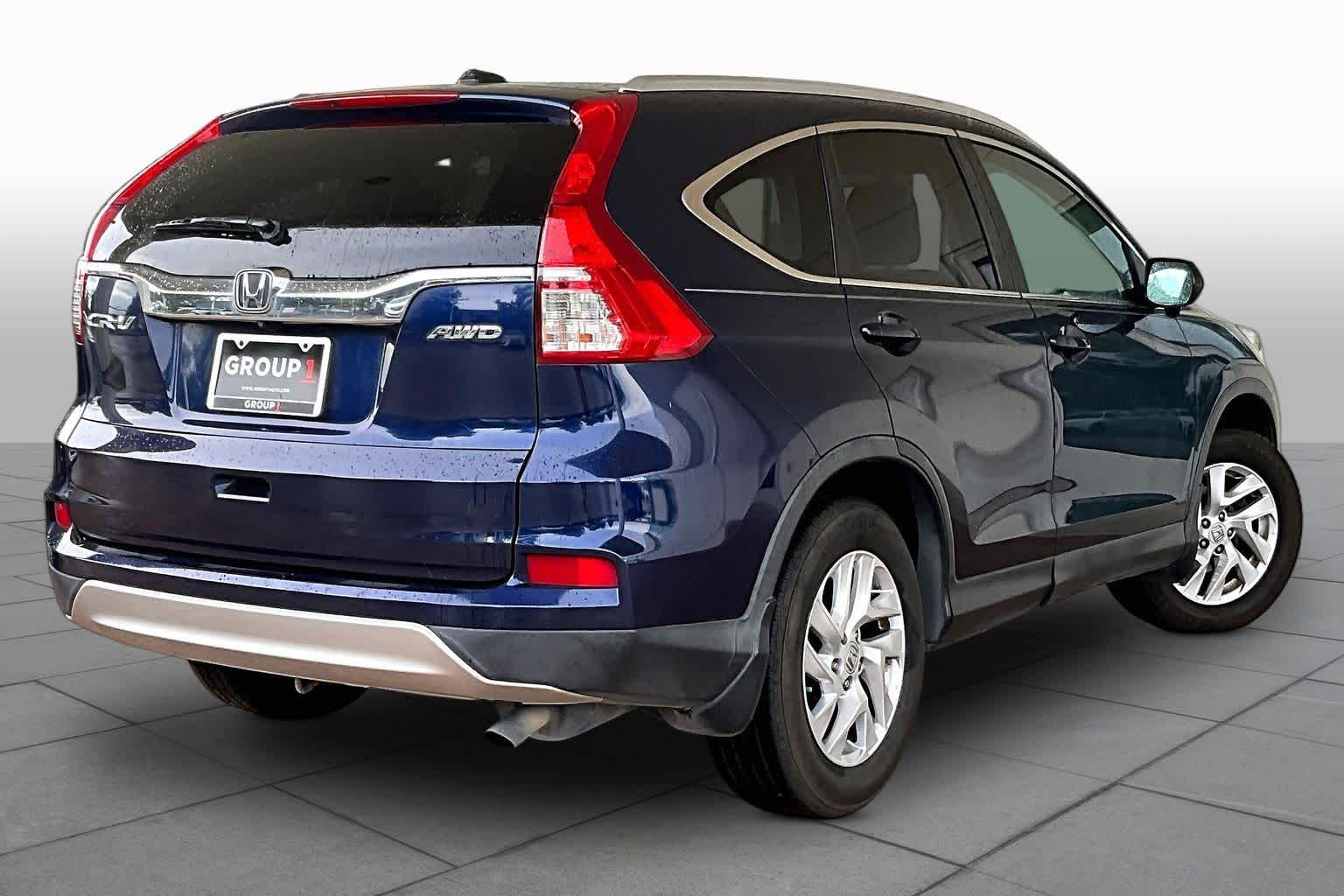 2016 Honda CR-V EX-L Obsidian Blue Pearl at Auto Boutique Texas