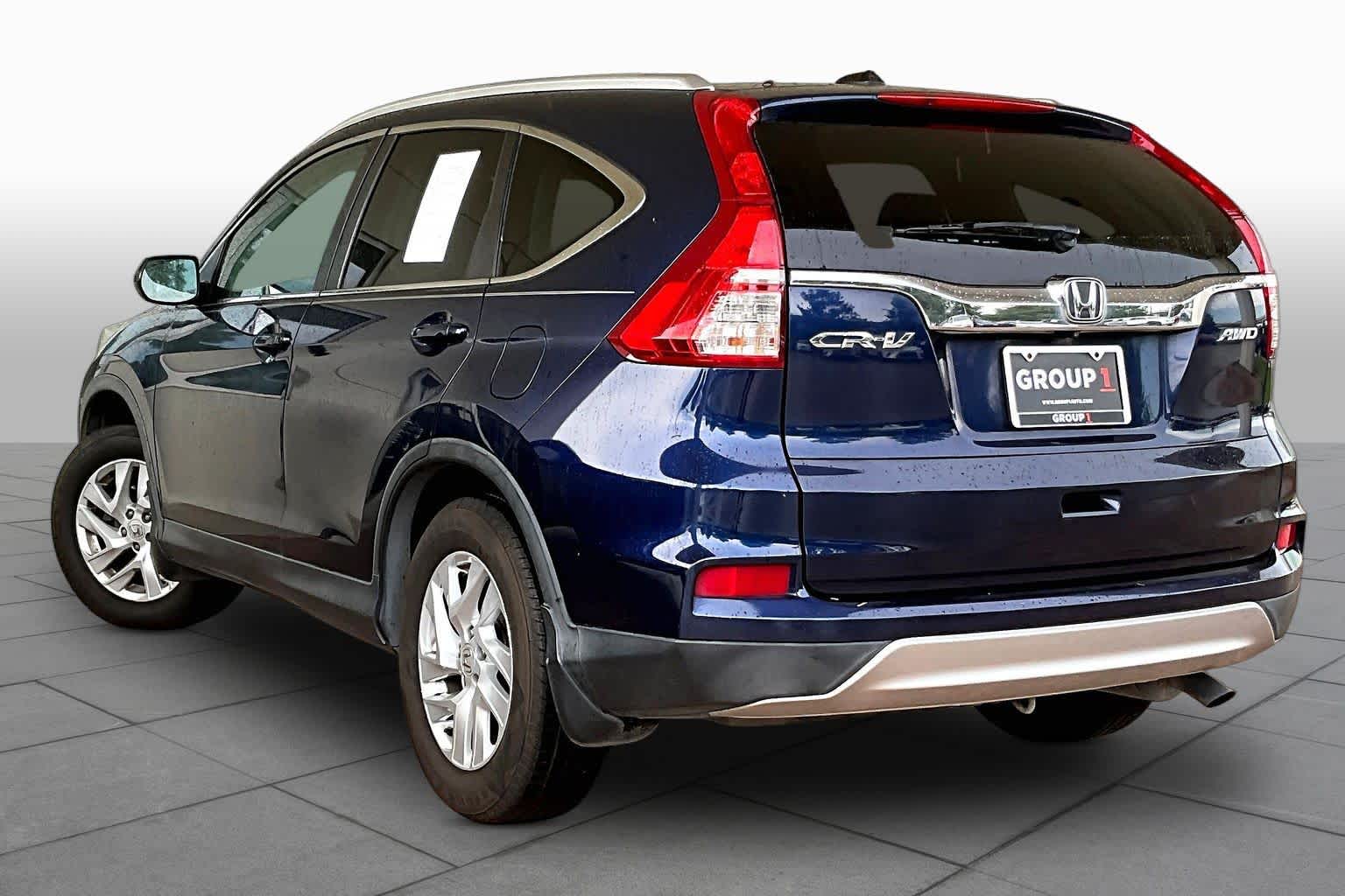 2016 Honda CR-V EX-L Obsidian Blue Pearl at Auto Boutique Texas