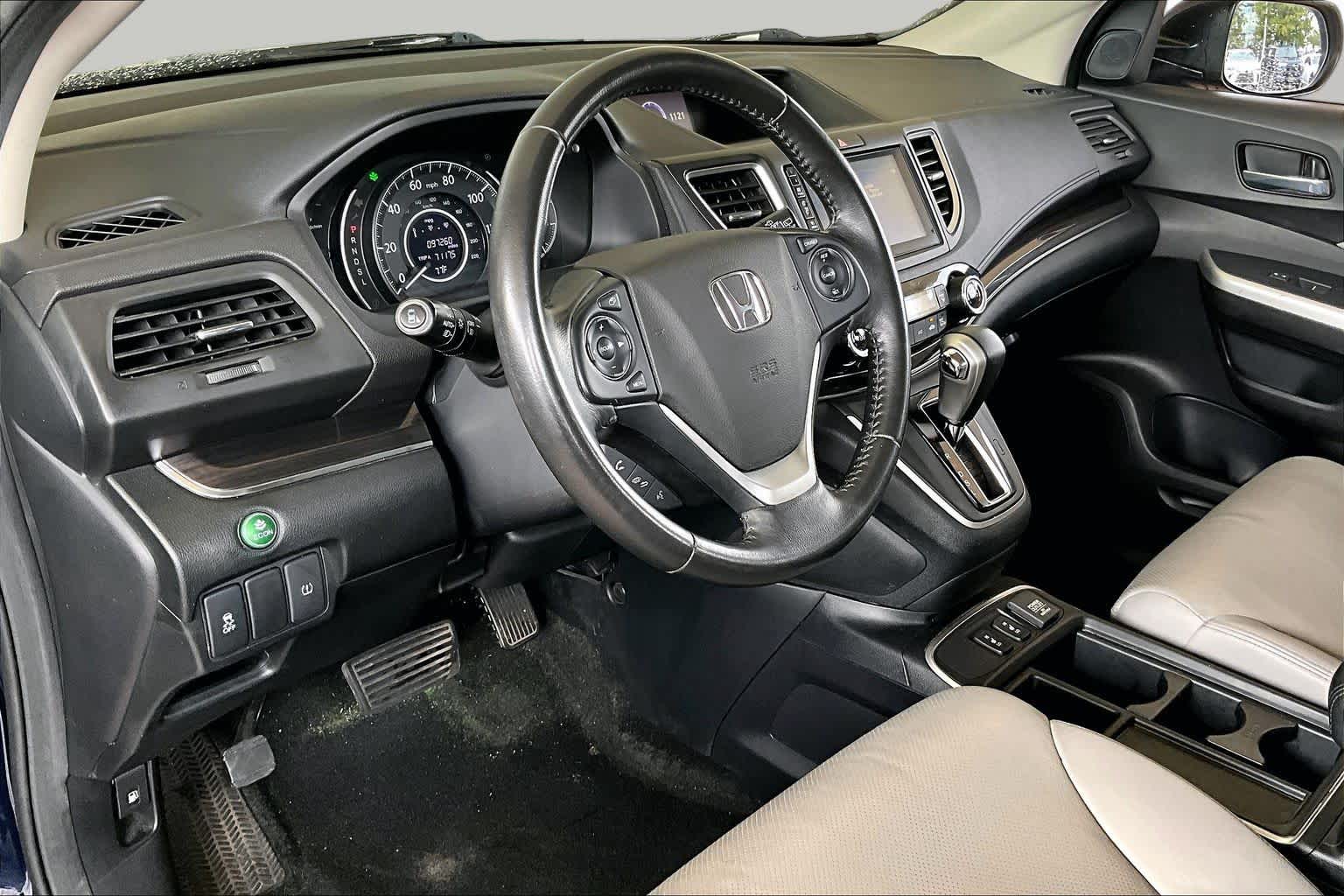 2016 Honda CR-V EX-L Obsidian Blue Pearl at Auto Boutique Texas