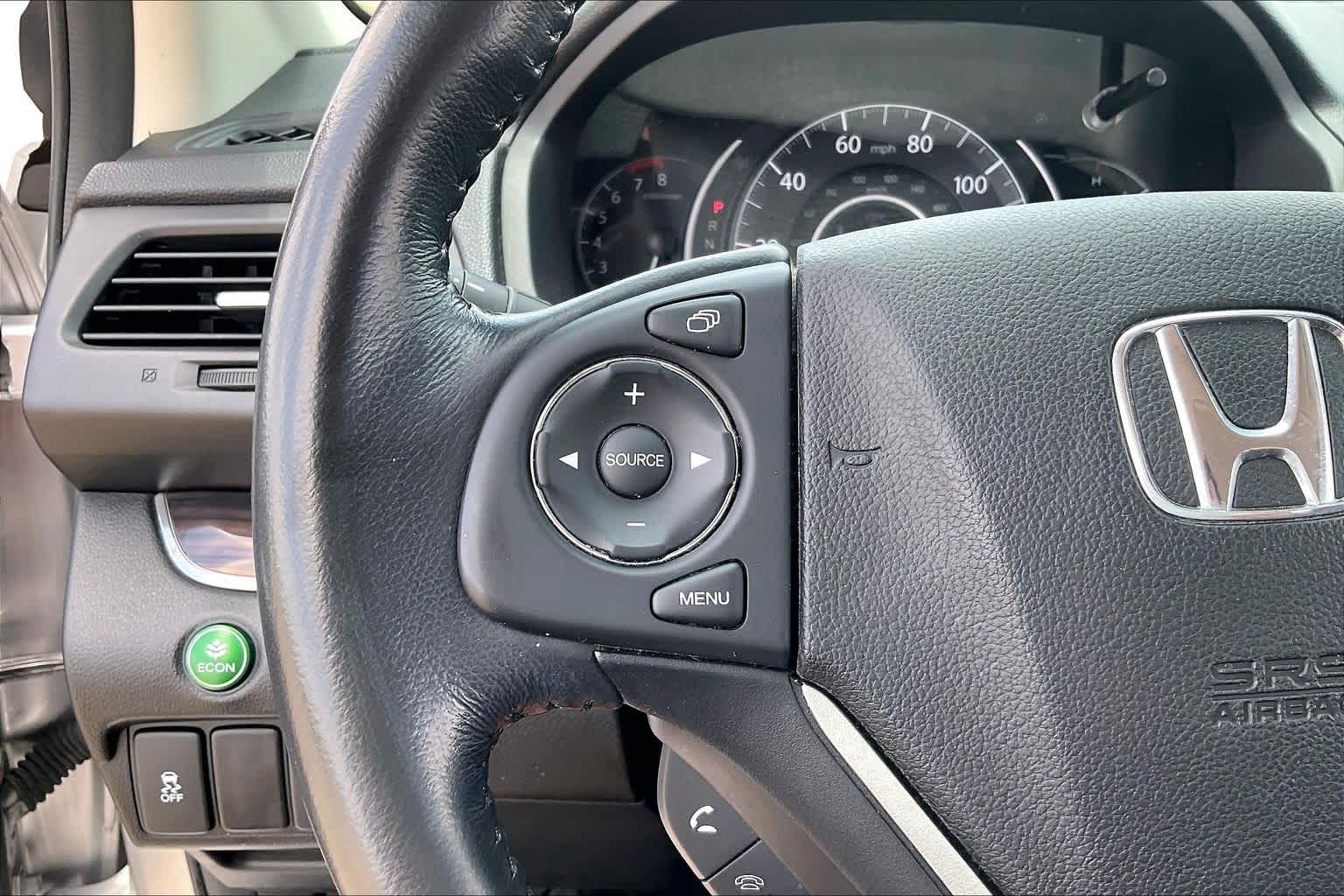 2016 Honda CR-V EX-L Alabaster Silver Metallic at HGreg Houston