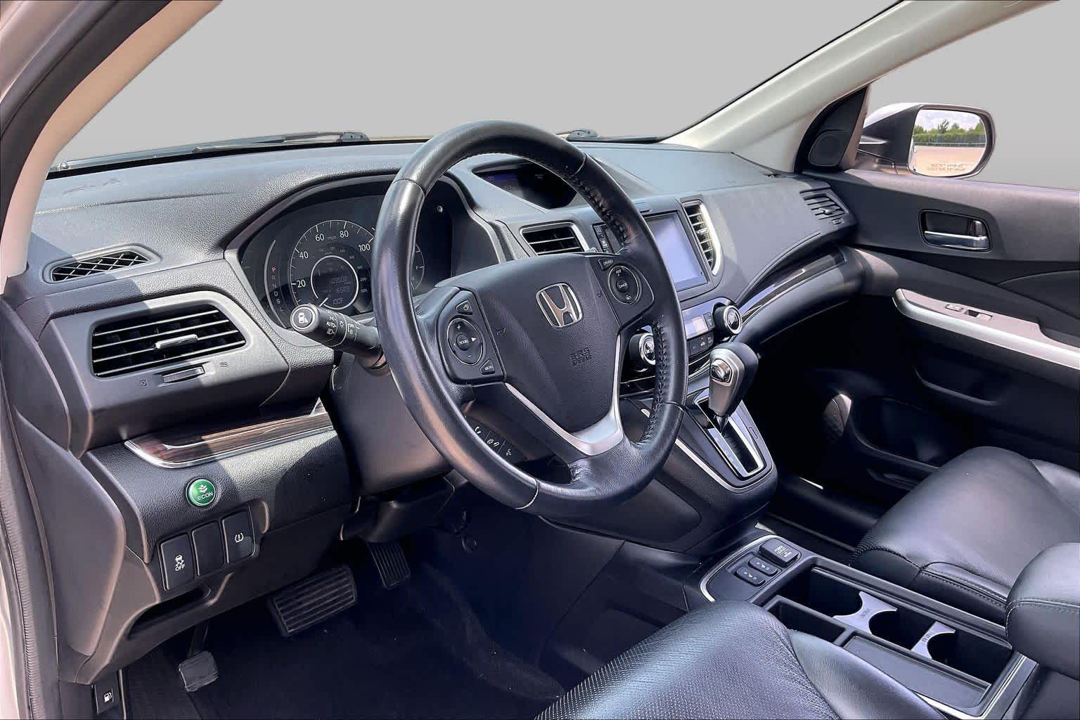 2016 Honda CR-V EX-L Alabaster Silver Metallic at HGreg Houston