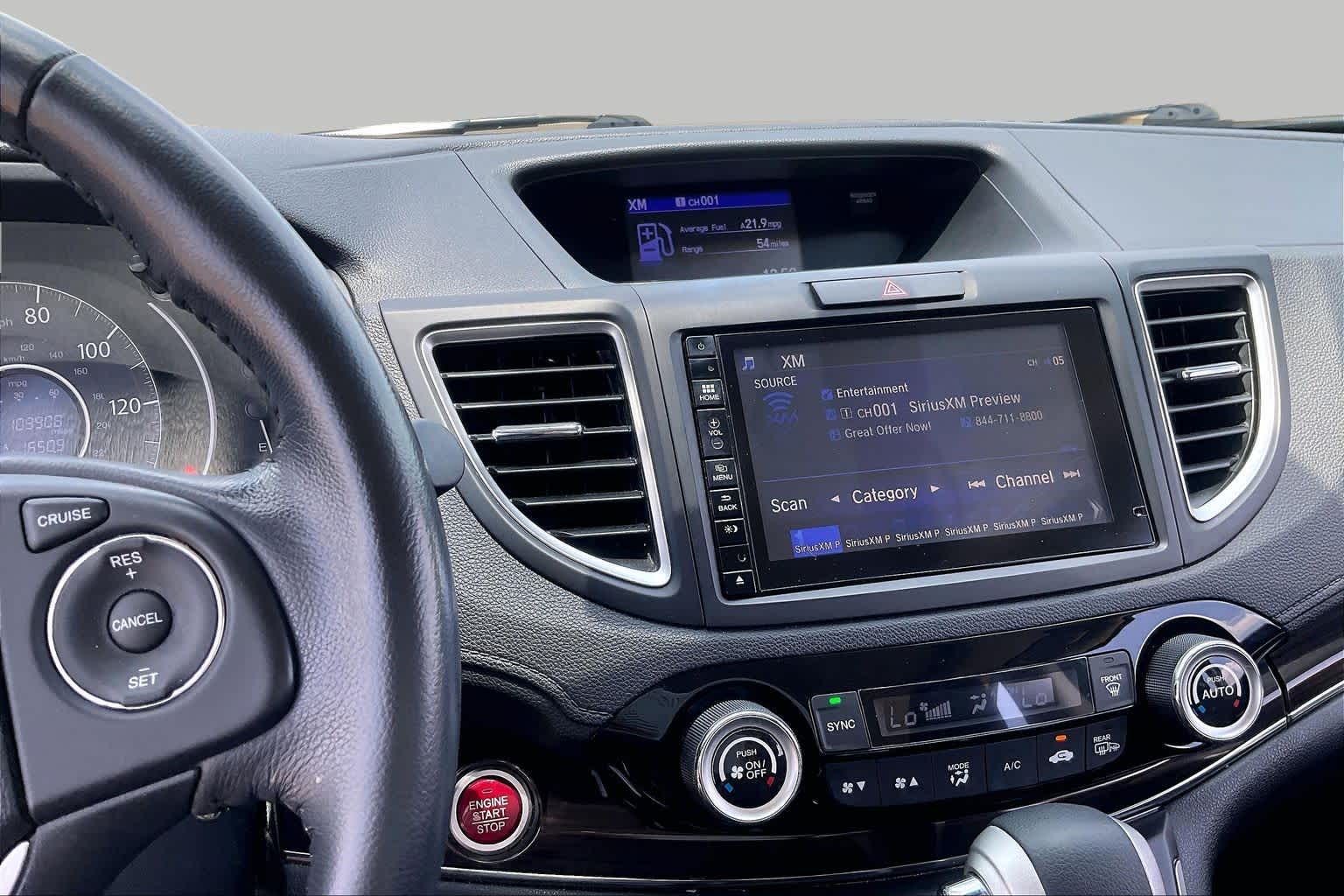 2016 Honda CR-V EX-L Alabaster Silver Metallic at HGreg Houston