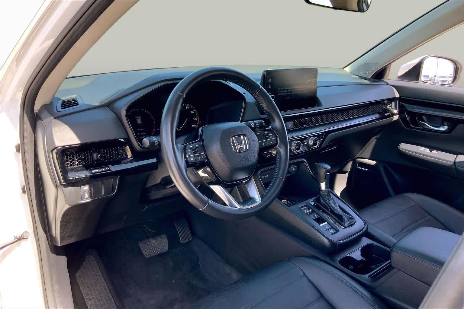2025 Honda CR-V EX-L Platinum White Pearl at Honda of Clear Lake