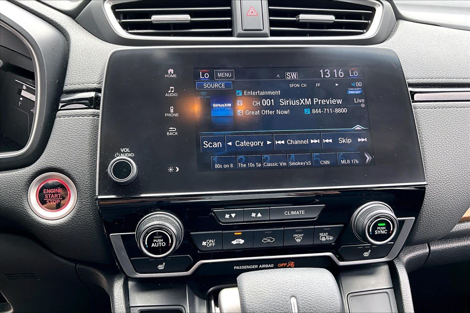 2019 Honda CR-V EX Platinum White Pearl at AutoNation USA Houston