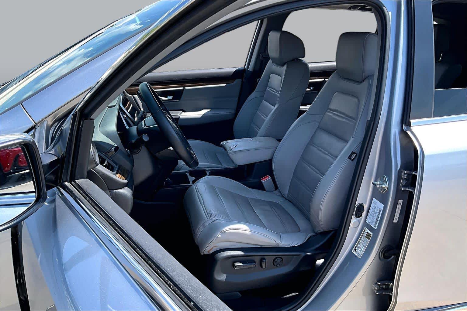 2017 Honda CR-V Touring Lunar Silver Metallic at Mac Haik CDJR North Houston