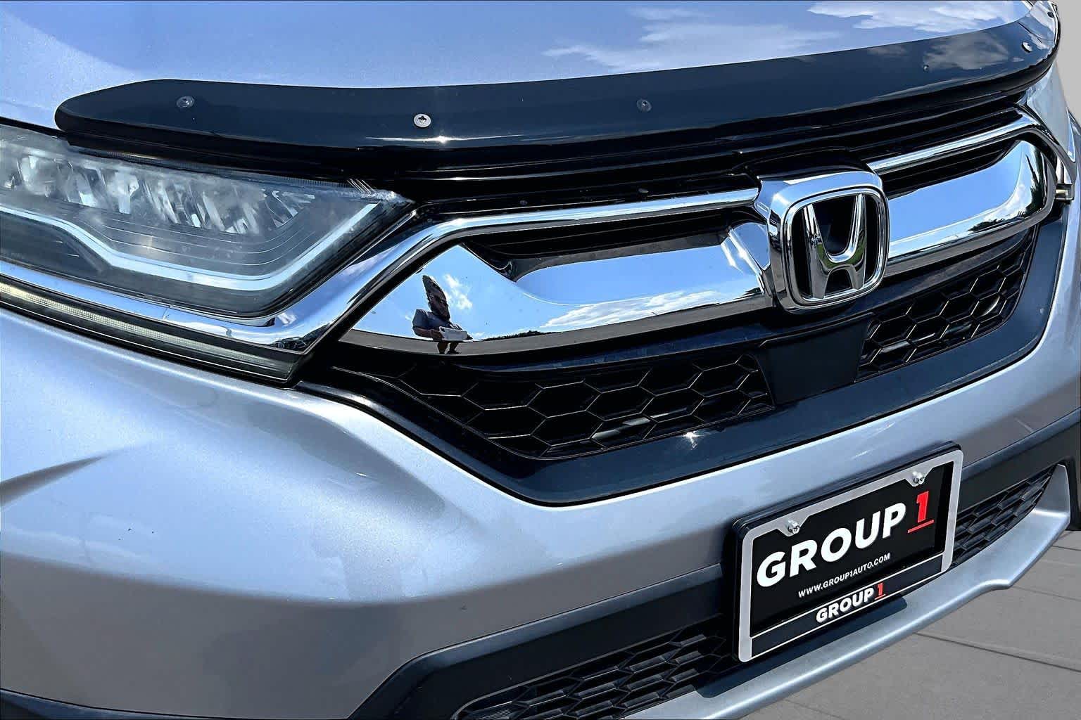 2017 Honda CR-V Touring Lunar Silver Metallic at Mac Haik CDJR North Houston