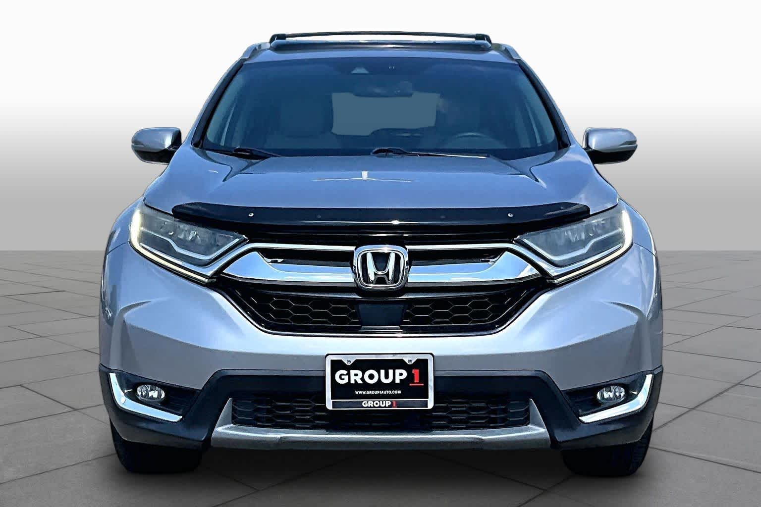 2017 Honda CR-V Touring Lunar Silver Metallic at Mac Haik CDJR North Houston