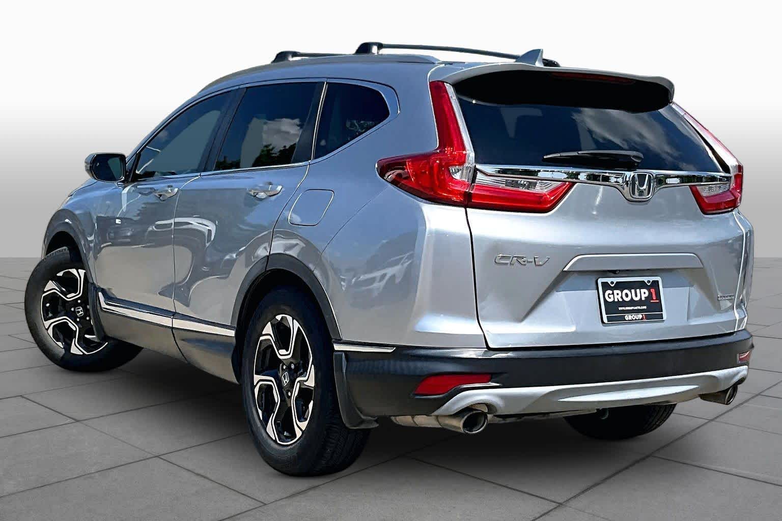 2017 Honda CR-V Touring Lunar Silver Metallic at Mac Haik CDJR North Houston