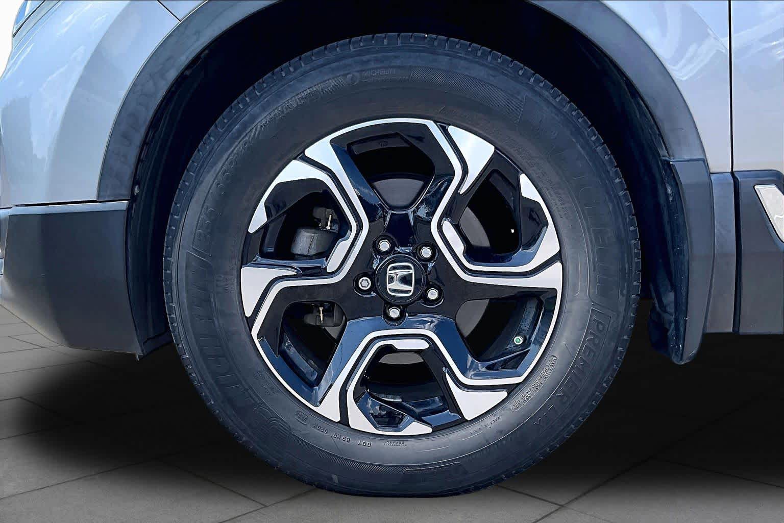 2017 Honda CR-V Touring Lunar Silver Metallic at Mac Haik CDJR North Houston
